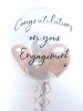 Personalised engagement balloon in a box
