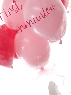 Personalised Christening, Holy Communion balloon