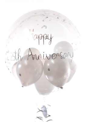 Personalised anniversary balloon, any colours