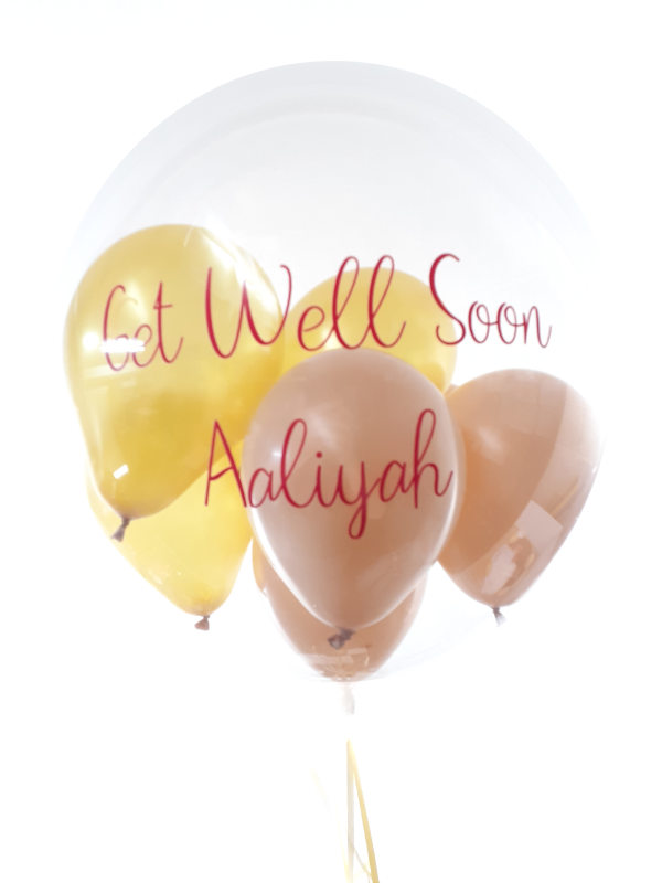 Personalised Get Well Soon balloon