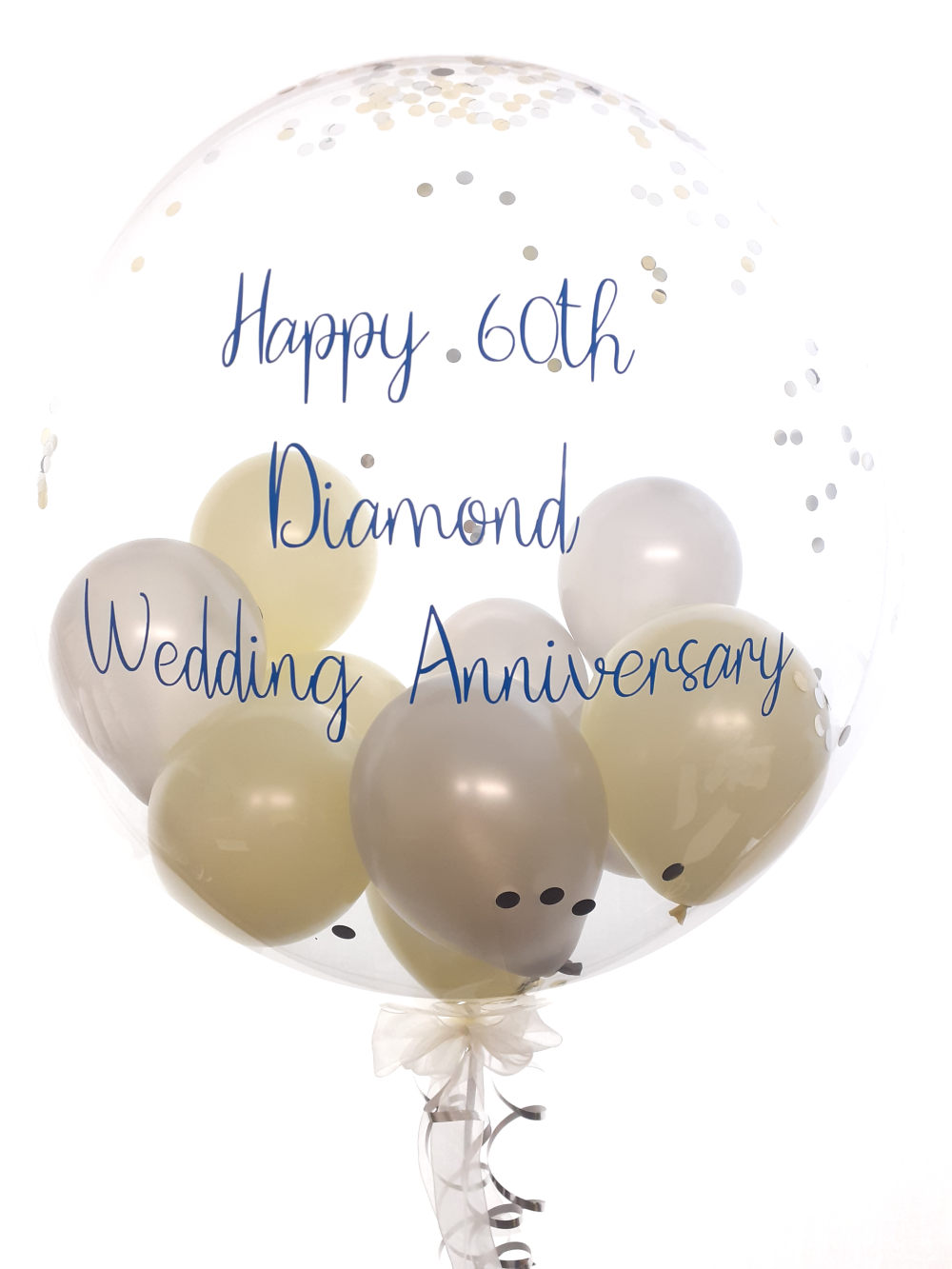 60th Wedding Anniversary Balloons