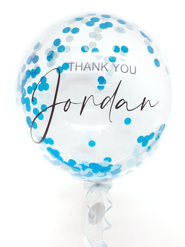 Design your own personalised confetti balloon