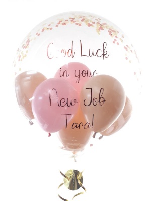 Personalised New Job balloon, choose your colours