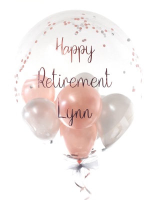 Design your own personalised retirement balloon