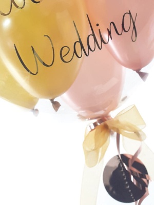 Personalised wedding balloon, design your own